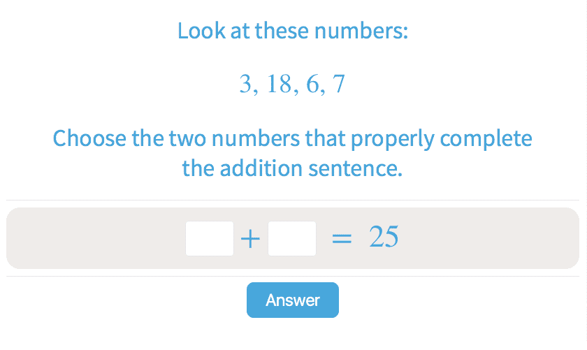 Mixed Equations - Practice with Math Games