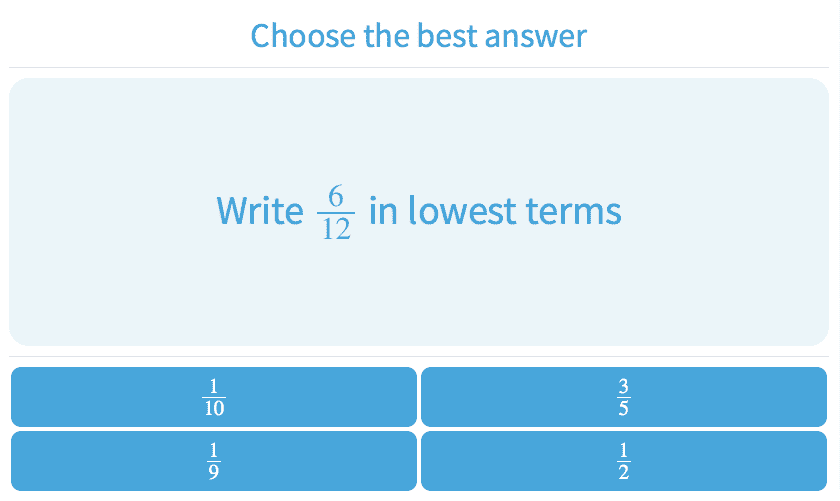 Fractions - Practice with Math Games